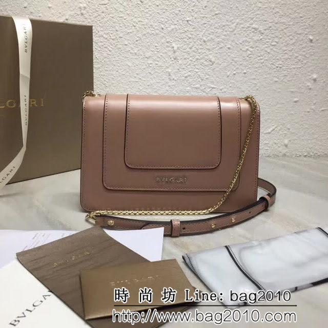 BVLGARI寶格麗 進口牛皮系列 時尚百搭 單肩斜挎包 39174 FYD1135